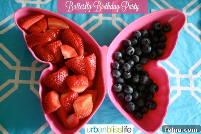 Butterfly Birthday Bash: Whimsical Celebrations 11 Butterfly Birthday Party Fruit Tray