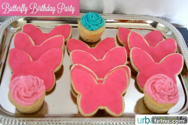 Butterfly Birthday Bash: Whimsical Celebrations 10 Butterfly Birthday Party Cookies