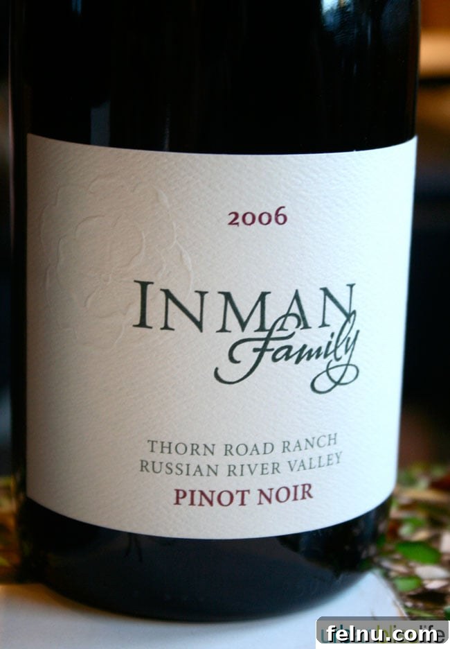 Inman Family Wines: A Sonoma Story 13 Inman Family Wines Pinot Noir, Sonoma, California