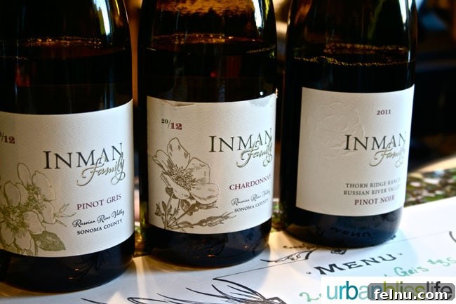 Inman Family Wines: A Sonoma Story 9 Trio of Wines at Inman Family Wines, Sonoma, California