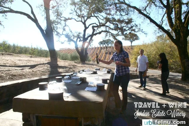 Jordan Winery: A Sonoma Legacy 11 Field wine tasting at Jordan Estate Winery Sonoma California