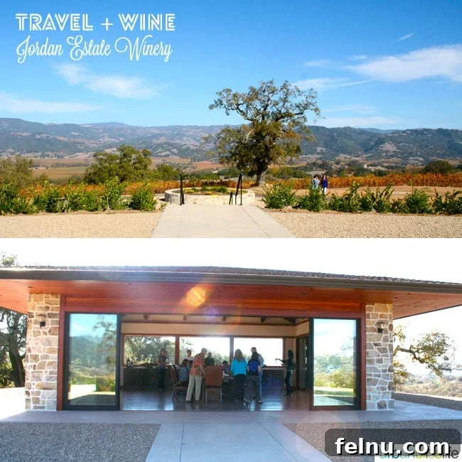 Jordan Winery: A Sonoma Legacy 16 Jordan Estate Winery. Travel to Sonoma Wine Country.