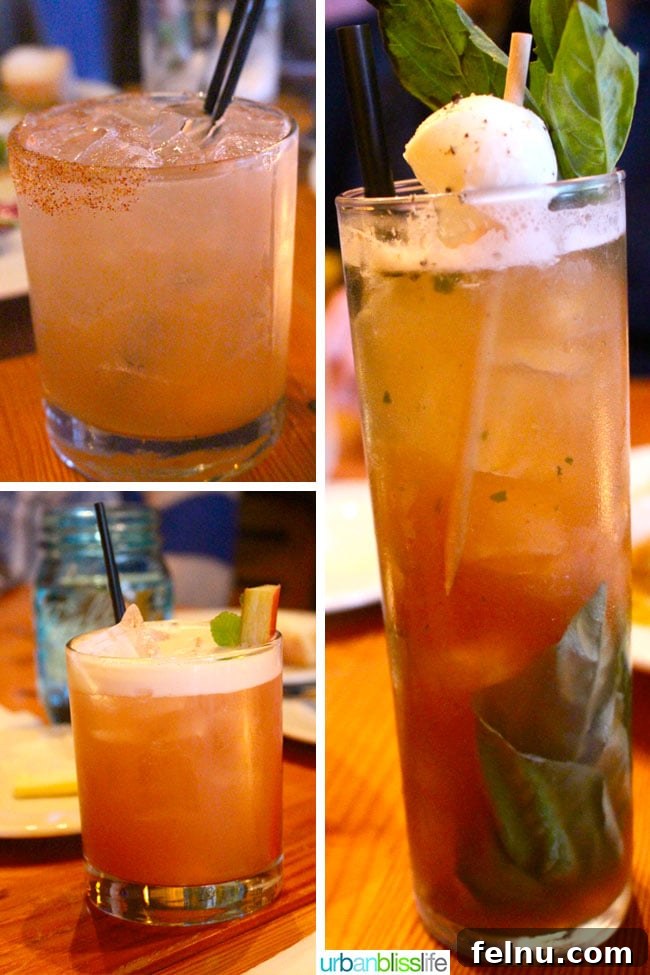 Acadia Portland's Inventive Cocktail Menu