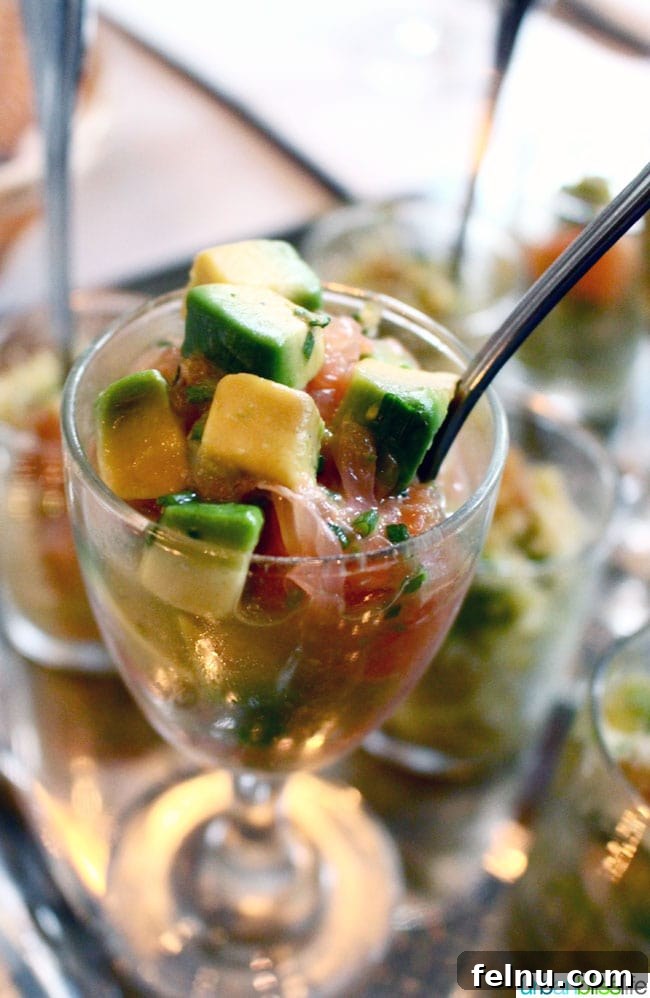 Avocado Prep & California Cuisine: A Mother's Day Treat 3 Avocado Grapefruit Crab Cocktail
