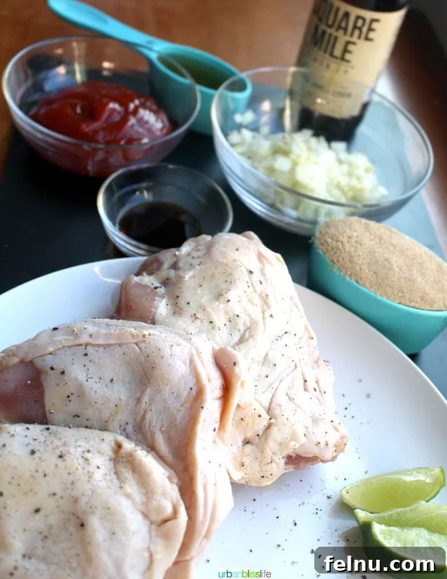 Ginger-Infused Grilled Chicken with Apple Cider Glaze 3 A vibrant display of ingredients for ginger grilled chicken, showcasing the freshness and simplicity of the recipe.