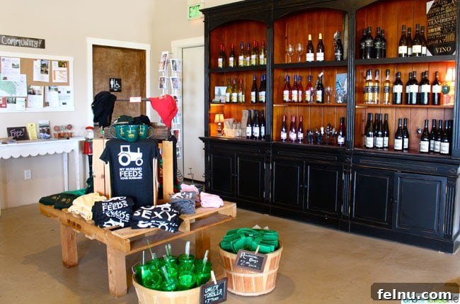 Inside the Unger Farms Store - Local products and charm