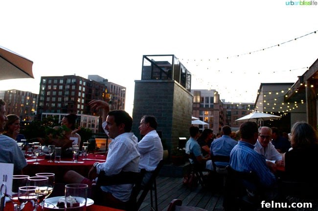 Oregon Berry Fest Gala Rooftop Night