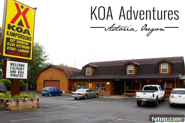 Family-Friendly Camping at KOA: Astoria, Oregon 2 Kampground of America (KOA) family travel review
