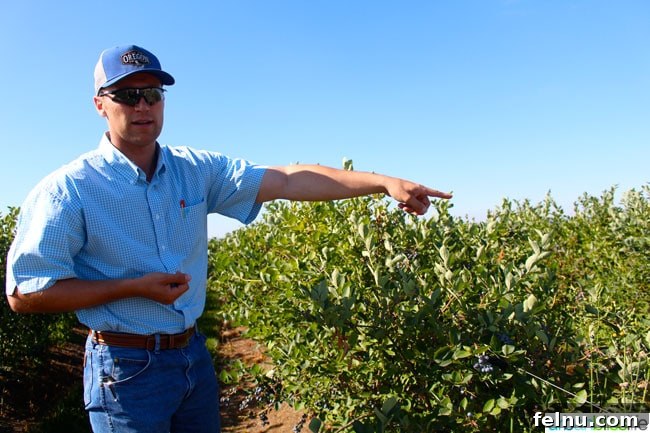 Oregon Fruit Products Field Rep Zach