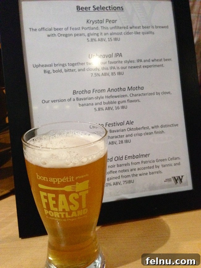 Sip Your Way Through Feast Portland 2014 2 Feast Portland 2013 - Widmer Brewing Krystal Pear