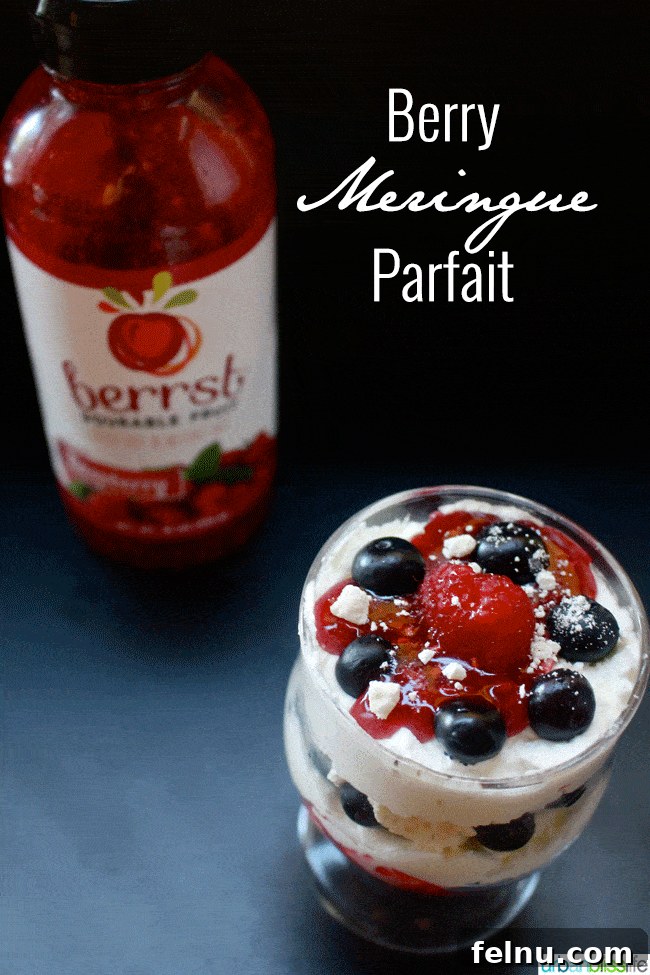 Berry Meringue Parfait