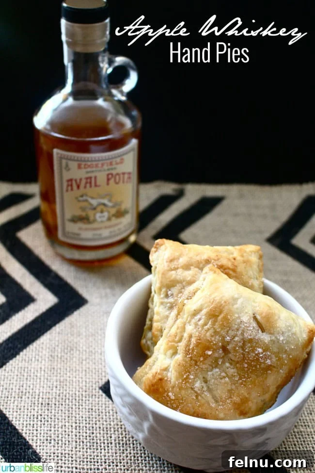 Apple Whiskey Hand Pies
Rustic Apple Whiskey Turnovers 8 Apple Whiskey Hand Pies Main Image