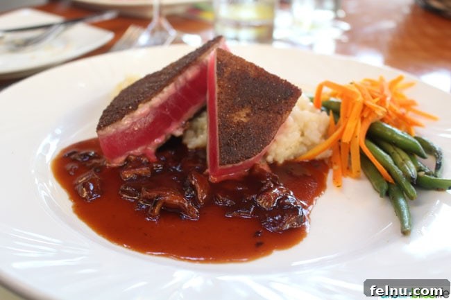 Astoria Uncovered: Exploring Oregon's Historic River Mouth 9 Ahi Tuna steak at Bridgewater Bistro