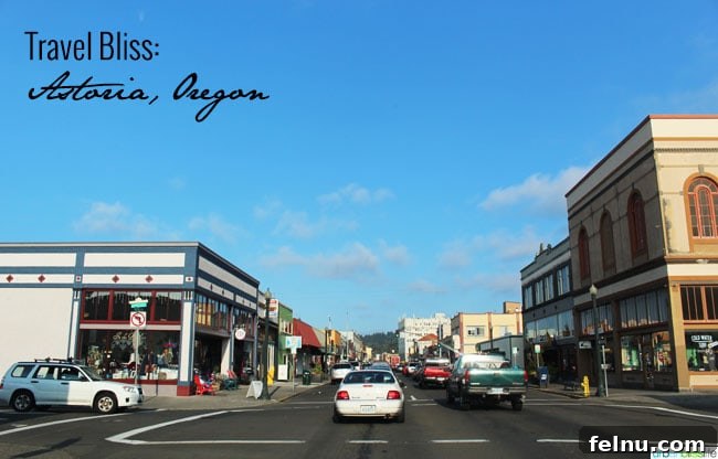 Astoria Uncovered: Exploring Oregon's Historic River Mouth 17 Main street of Astoria, Oregon with shops and cafes