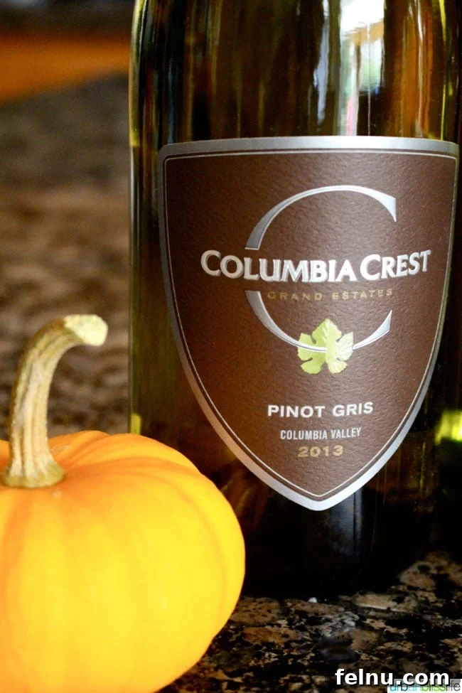 Autumn Wine Gift Tag 5 Columbia Crest Grand Estate Fall 2024 wines