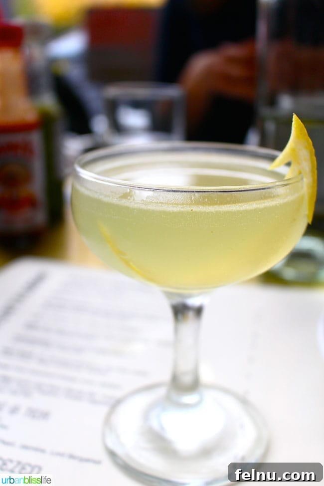 North Light Portland: A Culinary Chapter Concludes 5 North Light Bees Secret cocktail - A bubbly delight