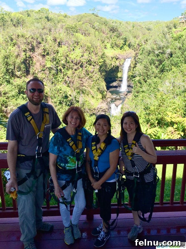 The Big Island of Hawaii: An Explorer's Guide 13 Group of friends smiling after a ziplining experience