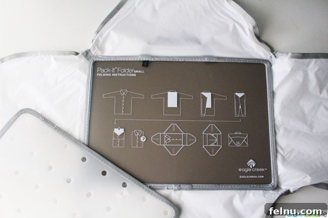 Effortless Packing for Extended Adventures 7 Extended stay travel essential: an Eagle Creek Pack-It Folder keeping shirts neatly organized.