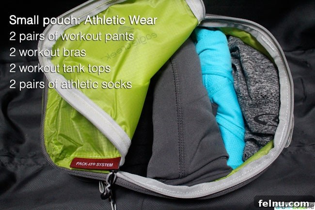 Effortless Packing for Extended Adventures 9 Extended stay travel essential: a small clothing pouch organizer, ideal for undergarments and accessories.