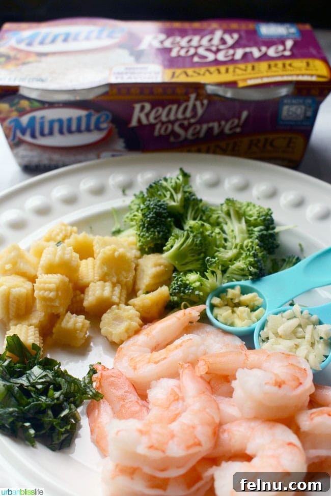 Coconutty Shrimp Rice Delight 3 Coconut Shrimp Rice Ingredients