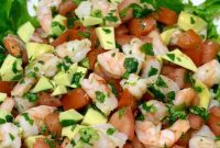 Zesty Tequila Lime Shrimp Ceviche