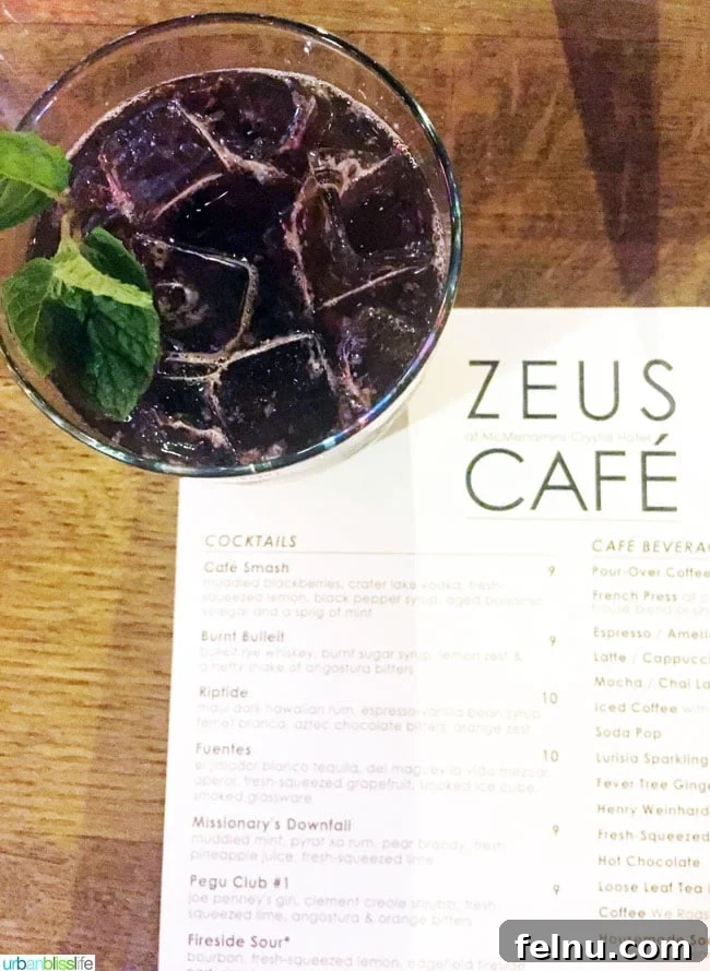 Zeus Cafe: Portland's Olympian Oasis 2 Zeus Cafe, McMenamins, Portland, Oregon - UrbanBlissLife.com