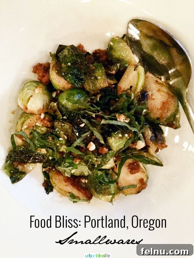 Weekend Delights for Your Home 5 Smallwares Brussels Sprouts Portland Oregon Restaurant Review