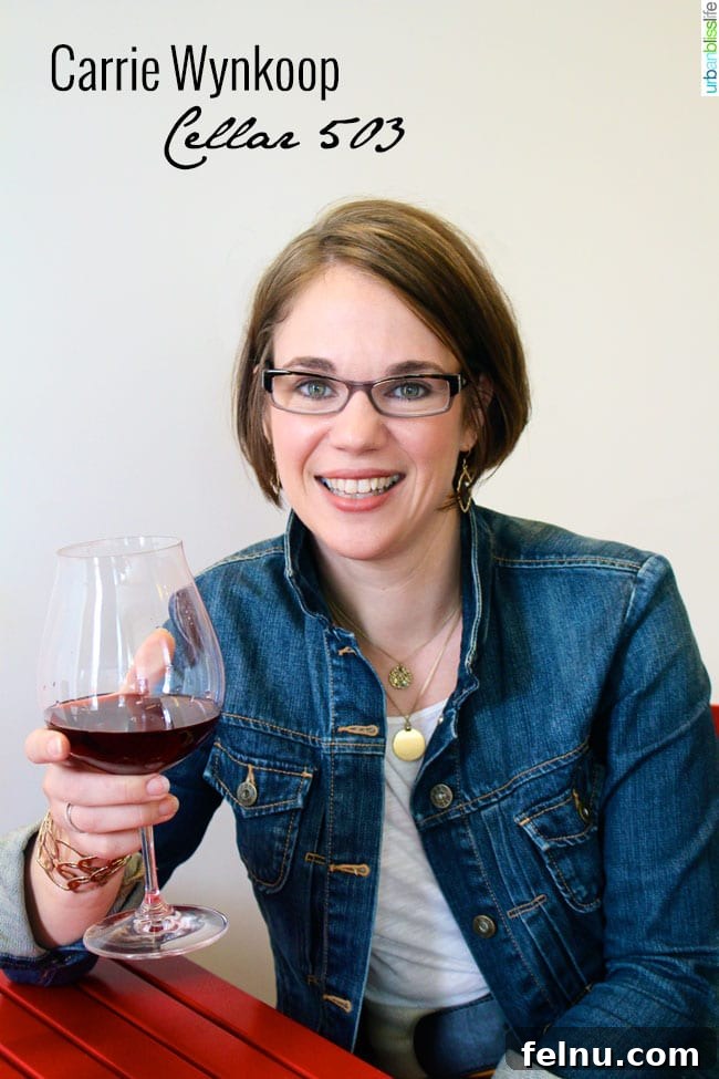 Cellar 503 founder Carrie Wynkoop