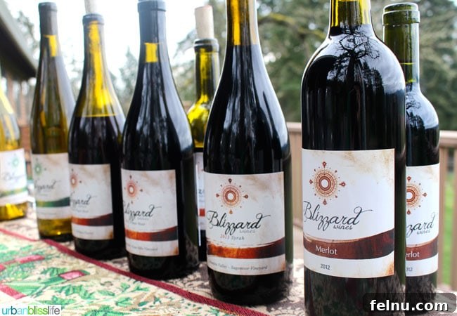 Blizzard Wines Lineup