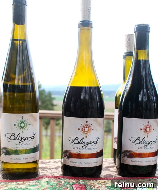 Blizzard Wines Riesling Pinot