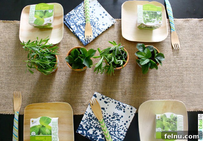 Host Your Own Eco Friendly Earth Day Party DIYs and Printables 3 Earth Day Party Ideas Tablescape