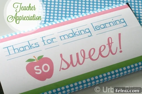 Grateful Greetings: Printable Teacher Appreciation 14 Teacher Appreciation - Candy Bar Wrappers