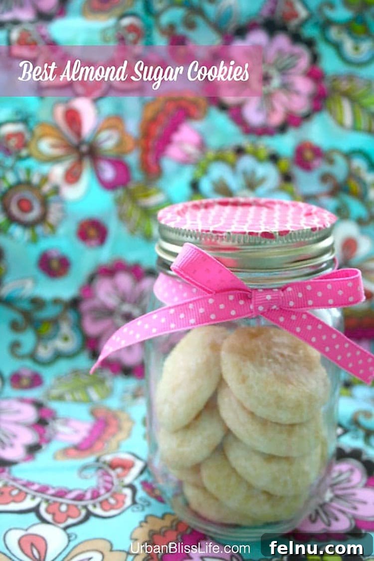 almond sugar cookies