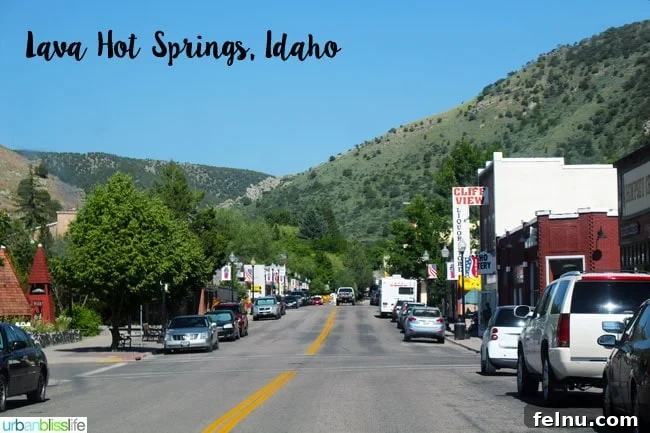 Lava Hot Springs, Idaho: A Geothermal Paradise 3 Main Street in Lava Hot Springs, Idaho