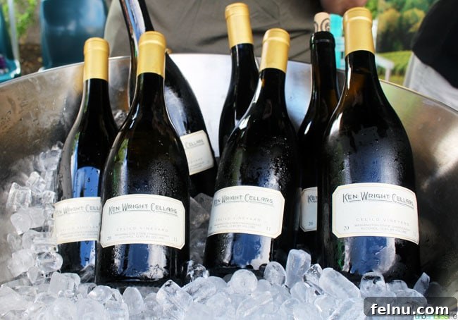 Ken Wright Wines on Display