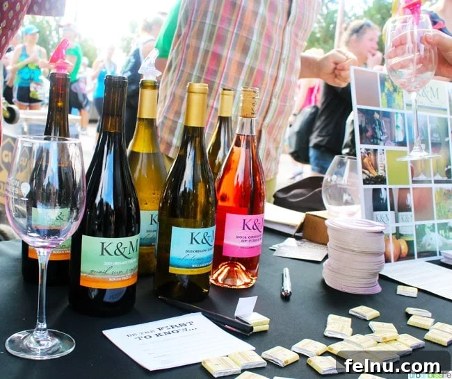 K&M Wines on Display