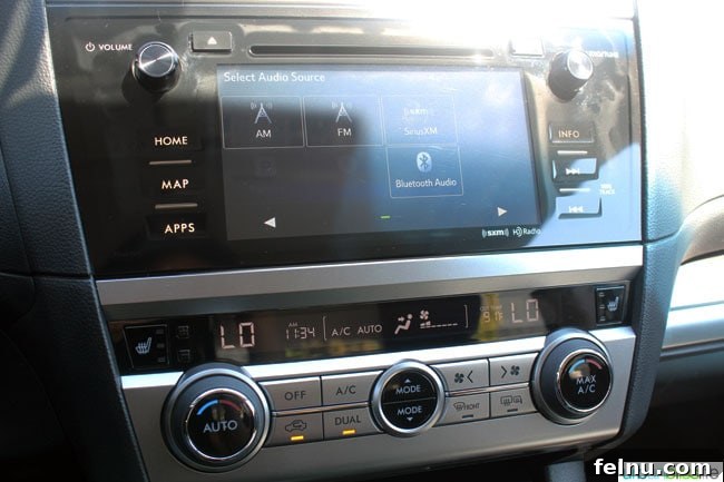 2015 Subaru Legacy Dashboard