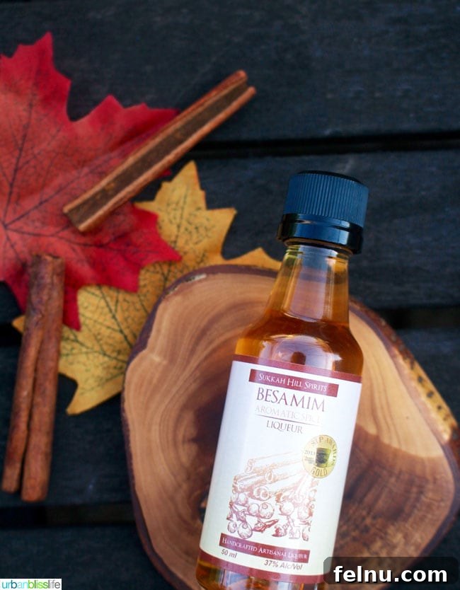 Fireside Ginger Cinnamon Fizz 5 cinnamon liqueur