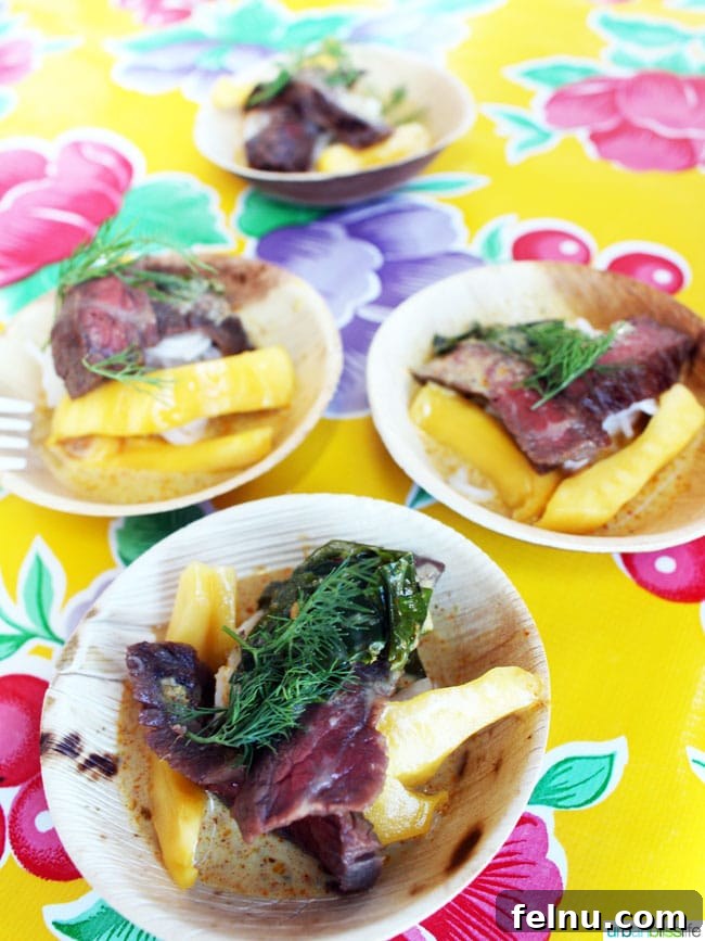 Feast Portland Night Market Beef Mango