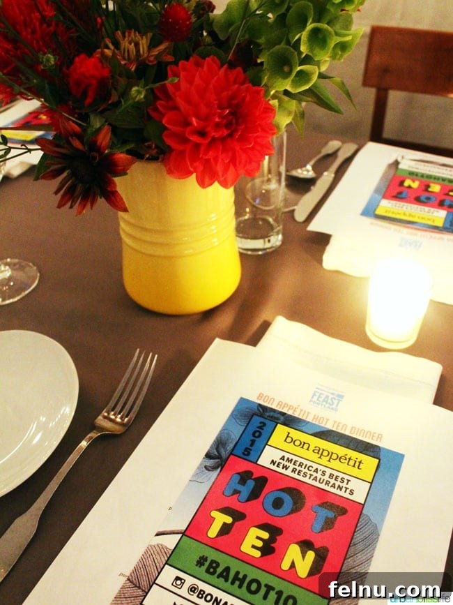 Feast Portland Bon Appetit Hot 10 Dinner Table