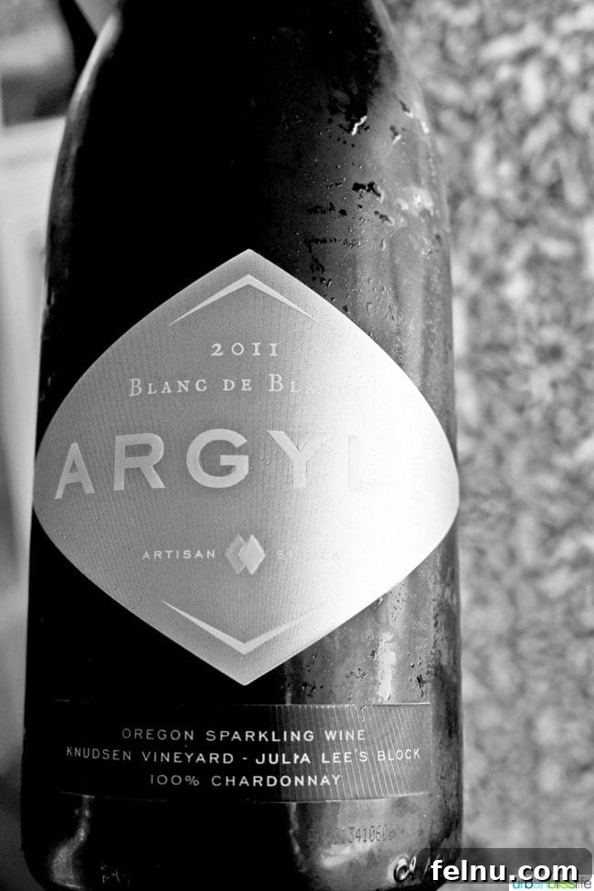 Knudsen Family Estate 5 Argyle Blanc de Blancs Featuring Knudsen Vineyard Grapes