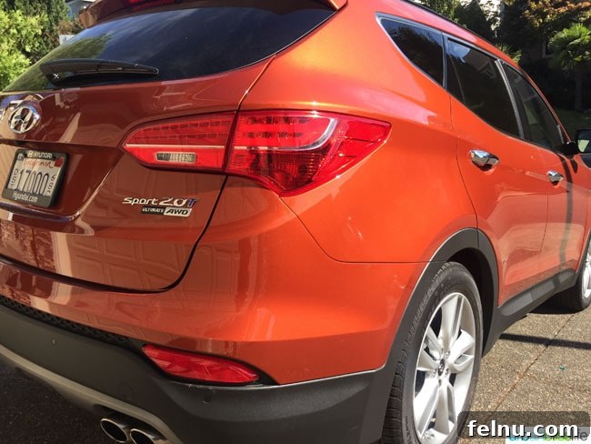 2015 Hyundai Santa Fe Sport: What You Need to Know 3 Sleek exterior design of the 2015 Hyundai Santa Fe Sport in vibrant Canyon Copper