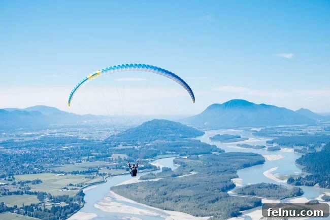 Reel Adventures in BC 2 Paragliding over the Fraser Valley, British Columbia, Canada on UrbanBlissLife.com