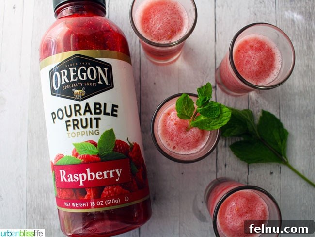 Berry Bliss Buzz 2 Pourable Raspberry Fruit Topping