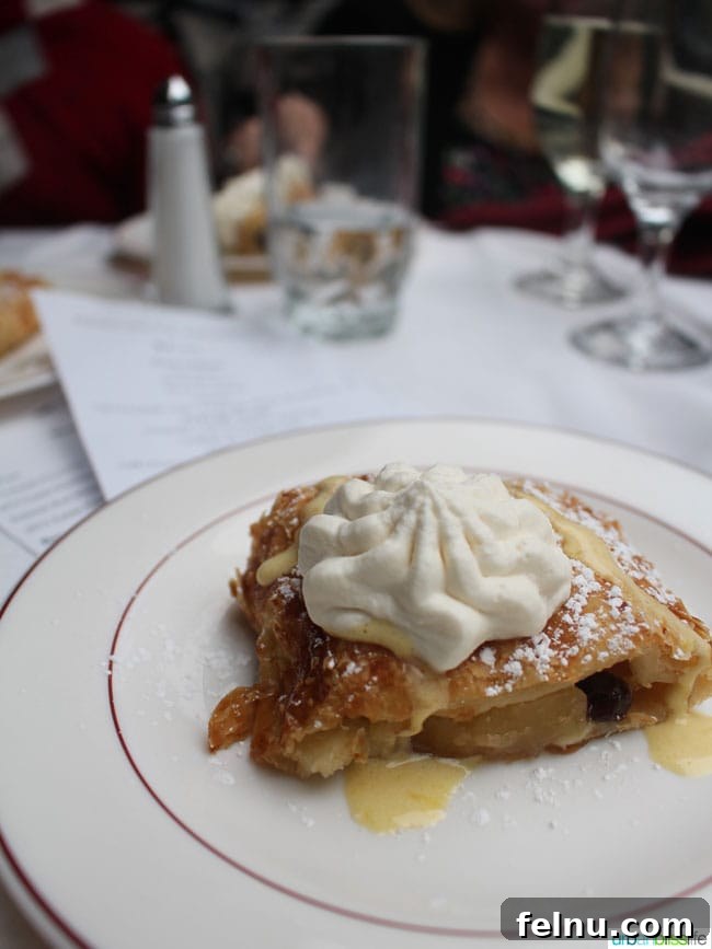 Dessert on the Mount Hood Railroad Champagne Brunch Train