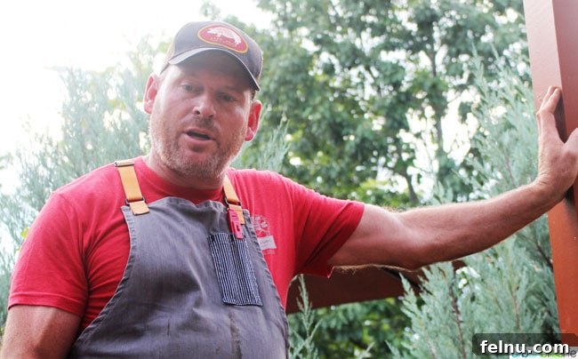 Portland's Must-Try BBQ: Pine Shed Ribs 3 Owner Matt Ramey at Pine Shed Ribs restaurant in Lake Oswego, Oregon