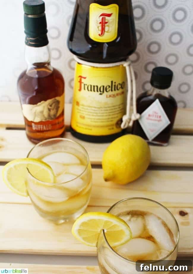 Perfectly made Hazelnut Bourbon Sour