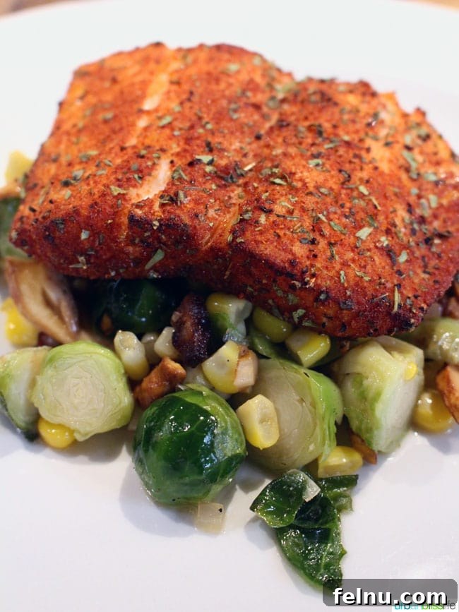 Willamette Valley Vineyards Salmon Dish
