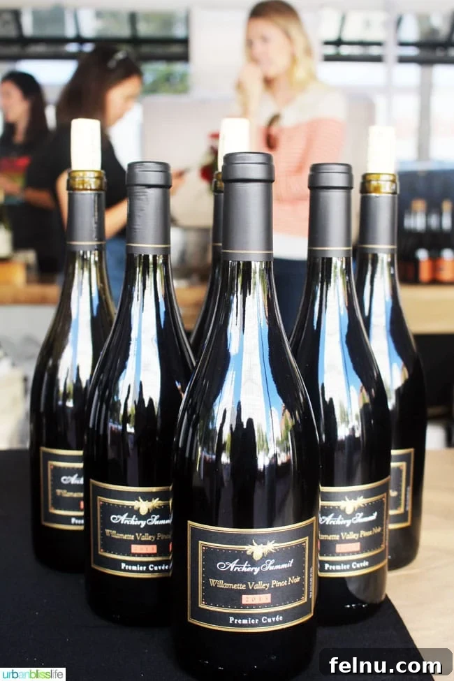 Archery Summit winery in Oregon's Willamette Valley
