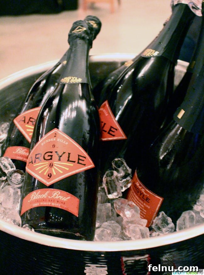 Argyle Winery sparkling wine, a highlight of PDX Bubbles Week